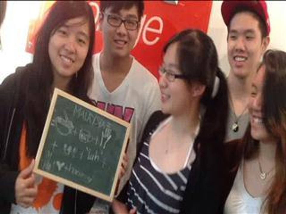 #SaySomethingNice with college student