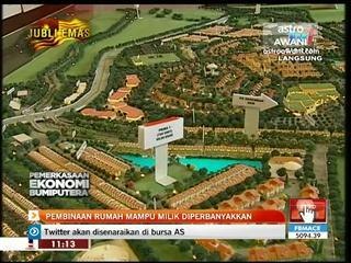 Pembinaan rumah mampu milik diperbanyakan