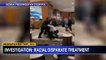 La police du New Jersey a ouvert une enquête après une vidéo qui montre deux policiers qui mettent fin à une bagarre entre un noir et un blanc, menottent au sol uniquement le jeune noir