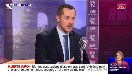 Pour Nicolas Bay, Marine Le Pen est "frappée d'un syndrome de Stockholm idéologique"