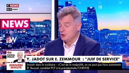 La très violente attaque du candidat communiste Fabien Roussel : "Eric Zemmour, c'est la peste brune, le fascisme, Pétain, Vichy, la collaboration, les chemises noires"