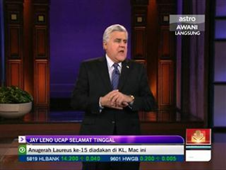 Jay Leno ucap selamat tinggal