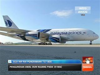 Silk Air rai penerimaan Boeing 737-800