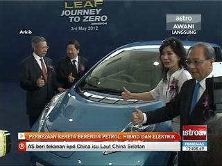 Perbezaan kereta berenjin petrol, hibrid & elektrik