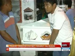 Pelajar tingkatan dua mati terjerut tali buaian