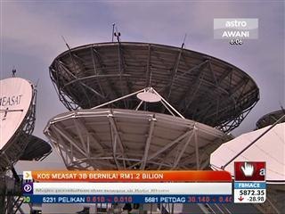 Kos Measat 3B bernilai RM1.2 bilion