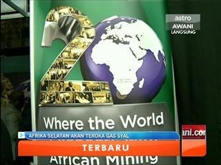 Afrika Selatan akan teroka gas syal