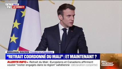 Emmanuel Macron: "Al-Qaida et Daesh ont choisi e faire de l'Afrique une priorité de leur stratégie d'expansion"