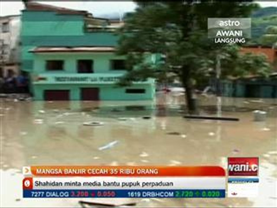 Mangsa banjir cecah 35 ribu orang