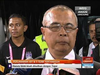 Perlawanan Johor DT & T-Team tertangguh