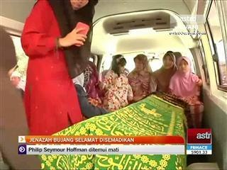 Jenazah Buang selamat disemadikan