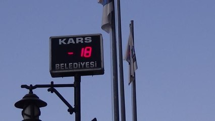 Kars eksi 18'i gördü
