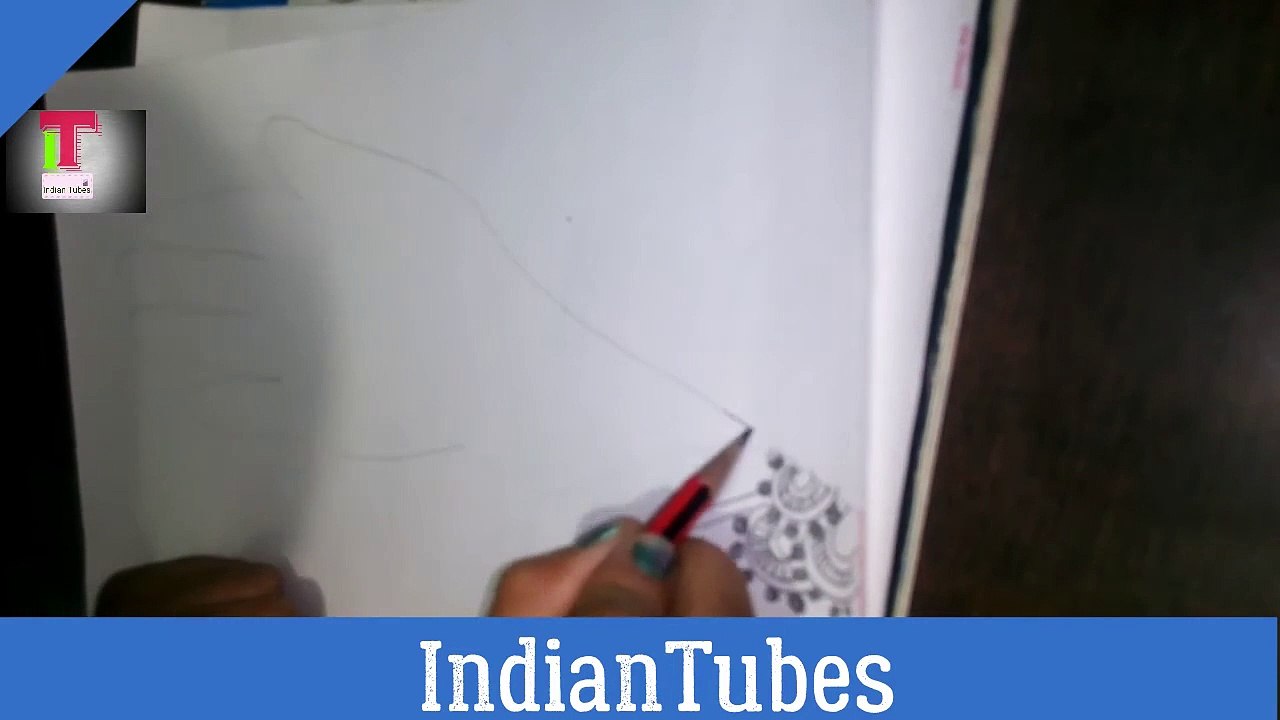 Full Hand Mehndi Design | Front - Step By Step | Latest Indian mehndi Style | #10dayschallenge | #Day5 | #IndianTubes