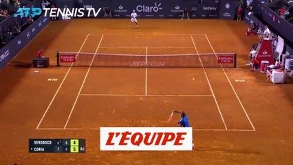 Coria s'en sort face à Verdasco - Tennis - ATP - Rio