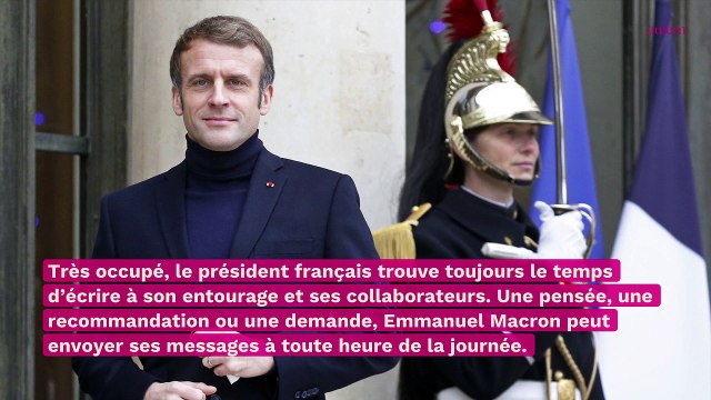 Tu me manques : ce SMS étonnant envoyé par Emmanuel Macron
