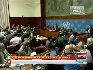 Rundingan damai Syria berakhir tanpa keputusan