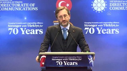 Son dakika... Altun: "Türkiye terörle gerçekleştirdiği mücadelesinde NATO müttefiklerinden beklediği desteği alamamıştır"