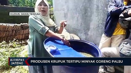 Produsen Krupuk Tertipu Minyak Goreng Palsu