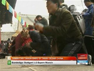 Sambutan Tahun Baru di Tanah Besar China