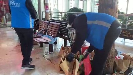 Le ramassage des déchets reprend en gare St Charles