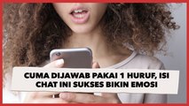 Cuma Dijawab Pakai 1 Huruf, Viral Isi Chat dengan Pacar Ini Sukses Bikin Publik Ikut Emosi