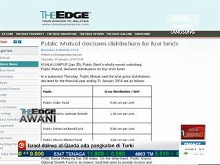 Public Mutual declares distribution for four of its funds