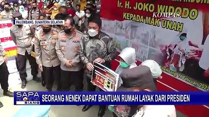 Bertahun-Tahun Tinggal di Gubuk Tua, Presiden Beri Bantuan Rumah Layak untuk Mak Unah
