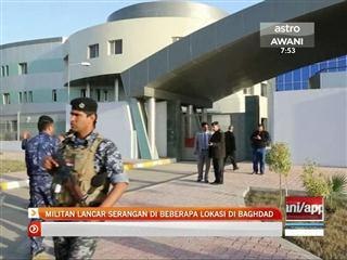 Militan lancar serangan di beberapa lokasi di Baghdad