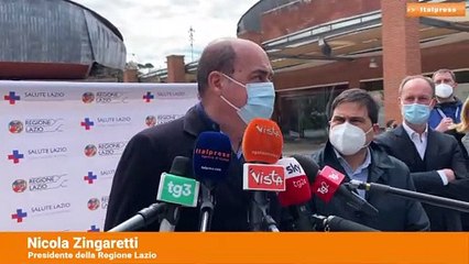 Vaccini, Zingaretti: "Nel Lazio grande adesione, anche per Astrazeneca"