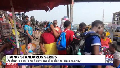Living Standards Series: Mechanic eats one heavy meal a day to save money - AM Show (17-2-22)