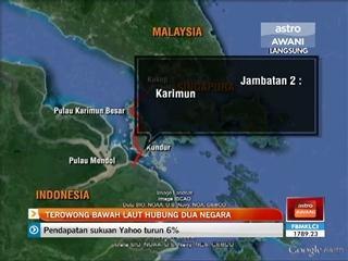 Terowong bawah laut hubung 2 negara