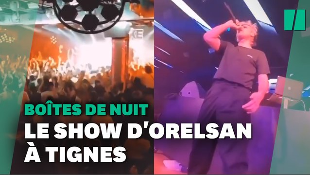 Orelsan enflamme ce club de Tignes pour la réouverture des boîtes