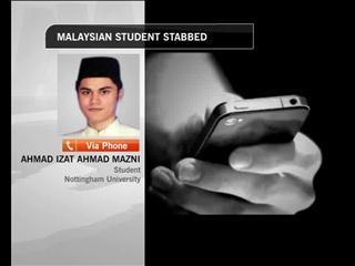 Malaysian student stabbed (6)