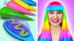 COLORFUL HAIR DYEING HACKS Beauty And Fabulous Make Up Tips To Look Awesome by 123 GO Like!