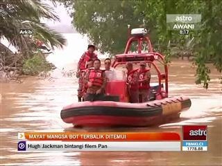 Mayat mangsa bot terbalik dijumpai