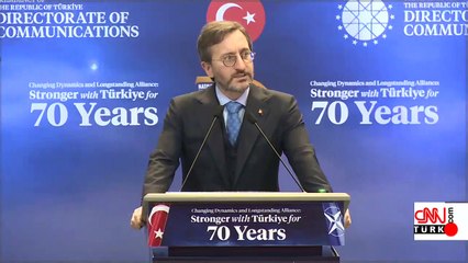 Fahrettin Altun'dan NATO açıklaması