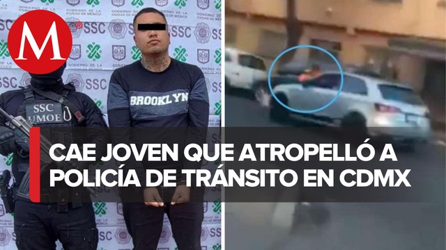 Detienen a hombre que atropelló a policía de CdMx en la colonia Morelos en 2021
