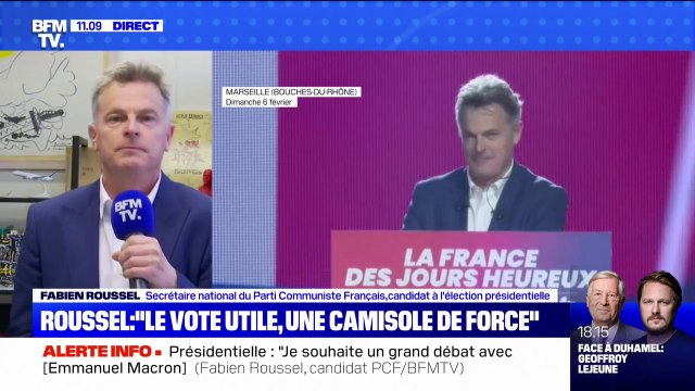 Fabien Roussel (PCF): Je souhaite un grand débat avec [Emmanuel Macron]