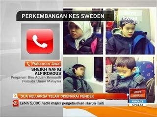 Dua keluarga telah disenarai pendek