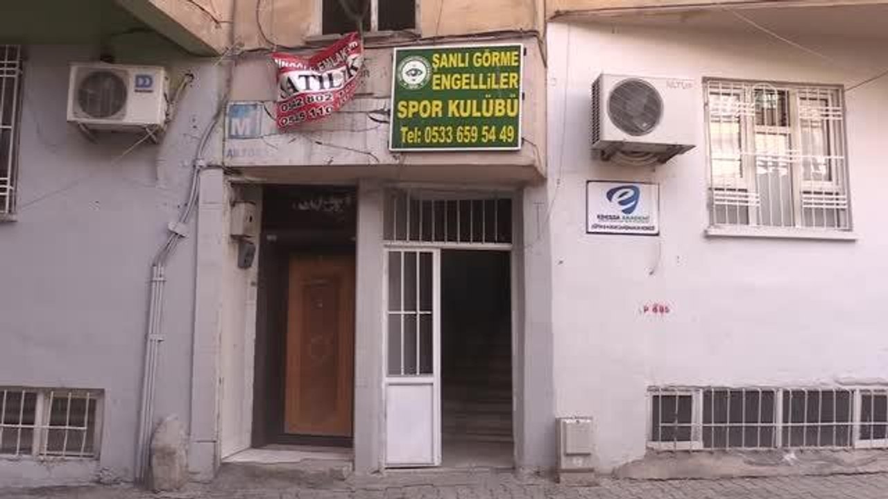 ŞANLIURFA - Görme engelli çift, kurdukları spor kulübüyle görme engellilerin umudu oldu
