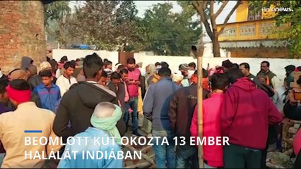 Beomlott kút okozott halálos balesetet Indiában