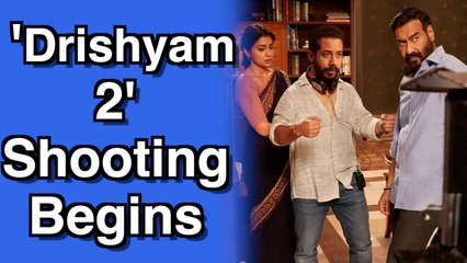 Ajay Devgn begins shooting for 'Drishyam 2'