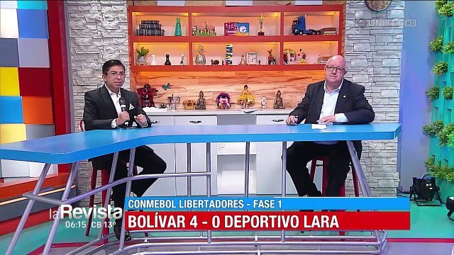 Bolívar clasificó a segunda fase de la Libertadores tras golear a Lara por 4 a 0
