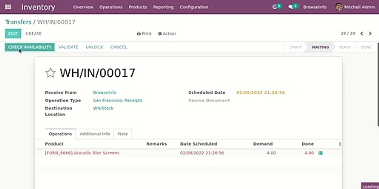 How to put custom backdate and remarks on all kind of Stock Movement and Transfer | Odoo Apps Features