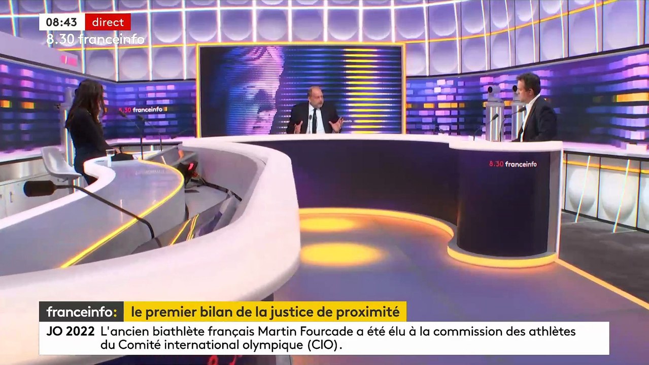 Le ministre de la Justice Eric Dupond-Moretti: "La justice va plus vite, travaille mieux et est plus proche des Français" - VIDEO