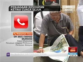 Penjagaan kesihatan ketika cuaca sejuk