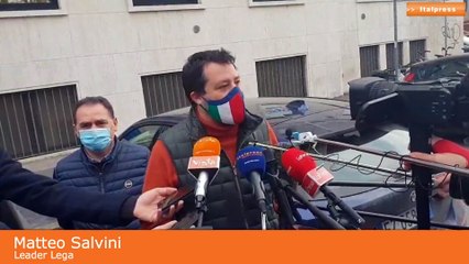 Vaccino, Salvini "Dobbiamo correre e chi sbaglia paga"