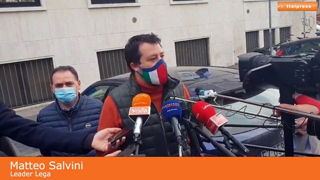 Vaccino, Salvini Dobbiamo correre e chi sbaglia paga