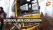 School Bus Head-On Collision Leaves 4 Students Critically Injured