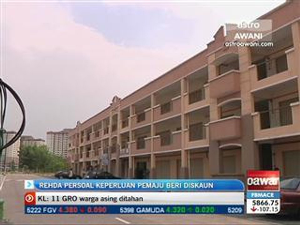 Rehda persoal keperluan pemaju beri diskaun